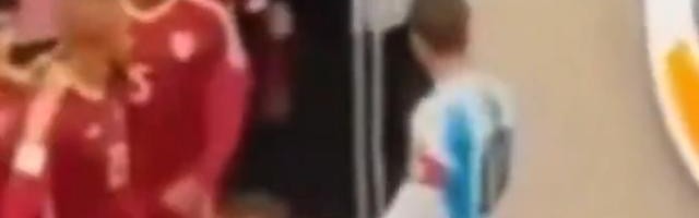 马卡：昨日比赛在球员通道中，梅西等人与委内瑞拉球员发生口角